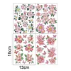 Diamond Painting-DIY 4pcs Stickers Flowers Art Craft Kits Gift