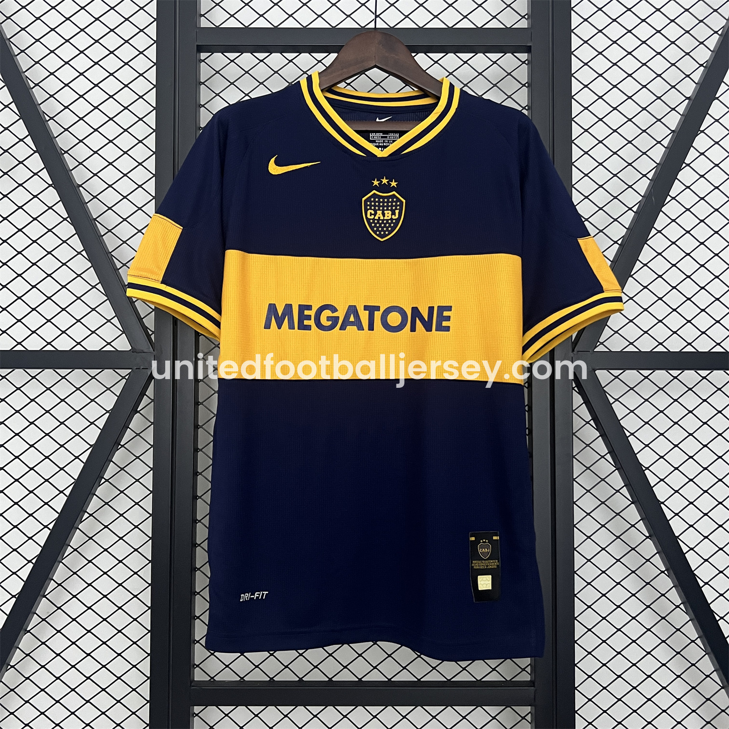 Retro Boca Juniors 2006-07 Home Jersey