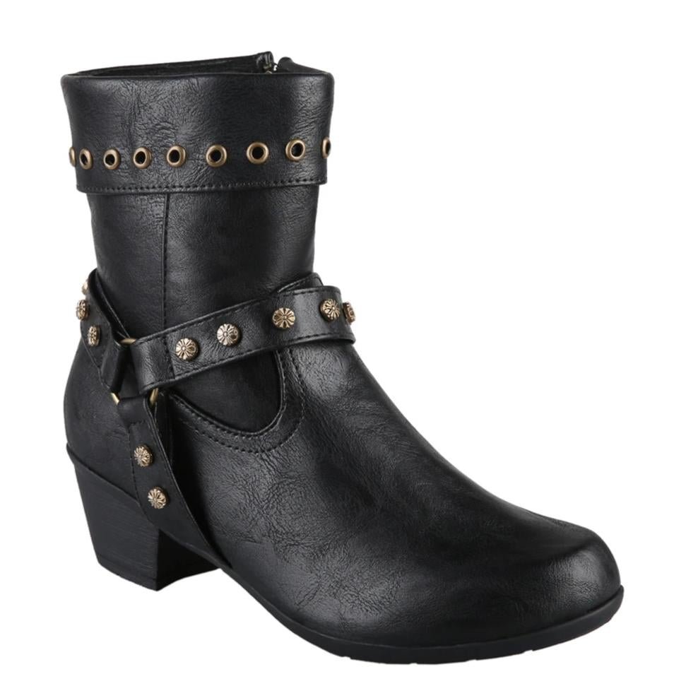 Retro Foreign Trade Rivet Boots Casual Booties | EGEMISS