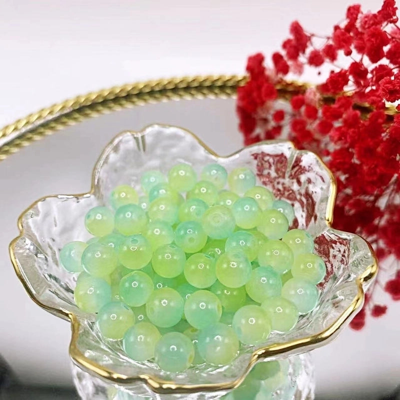 300 Pcs/Package  Glass Solid Color Beads