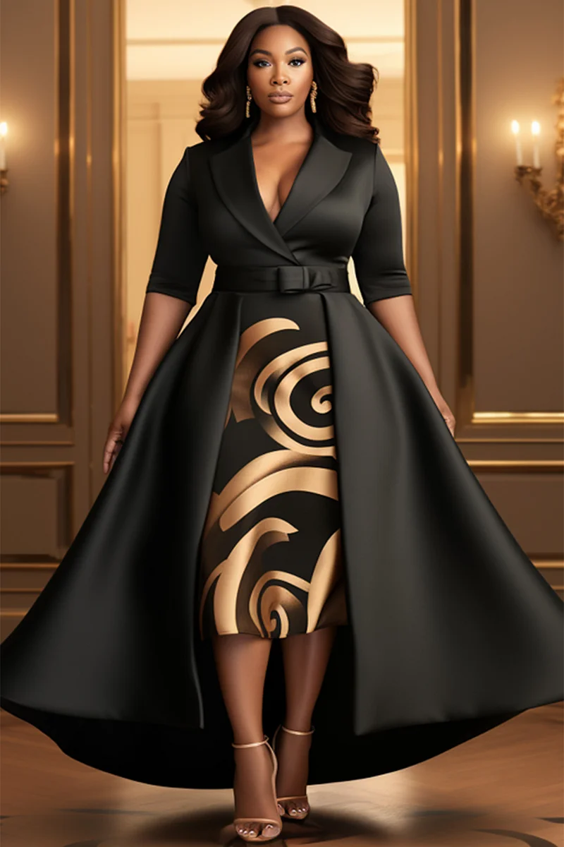 スーツ・フォーマル・ドレス ANDRESD ribbons puffy volume dress M