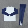 Inter Milan 25-26 1/4 Zip Tracksuit light gray Chandal