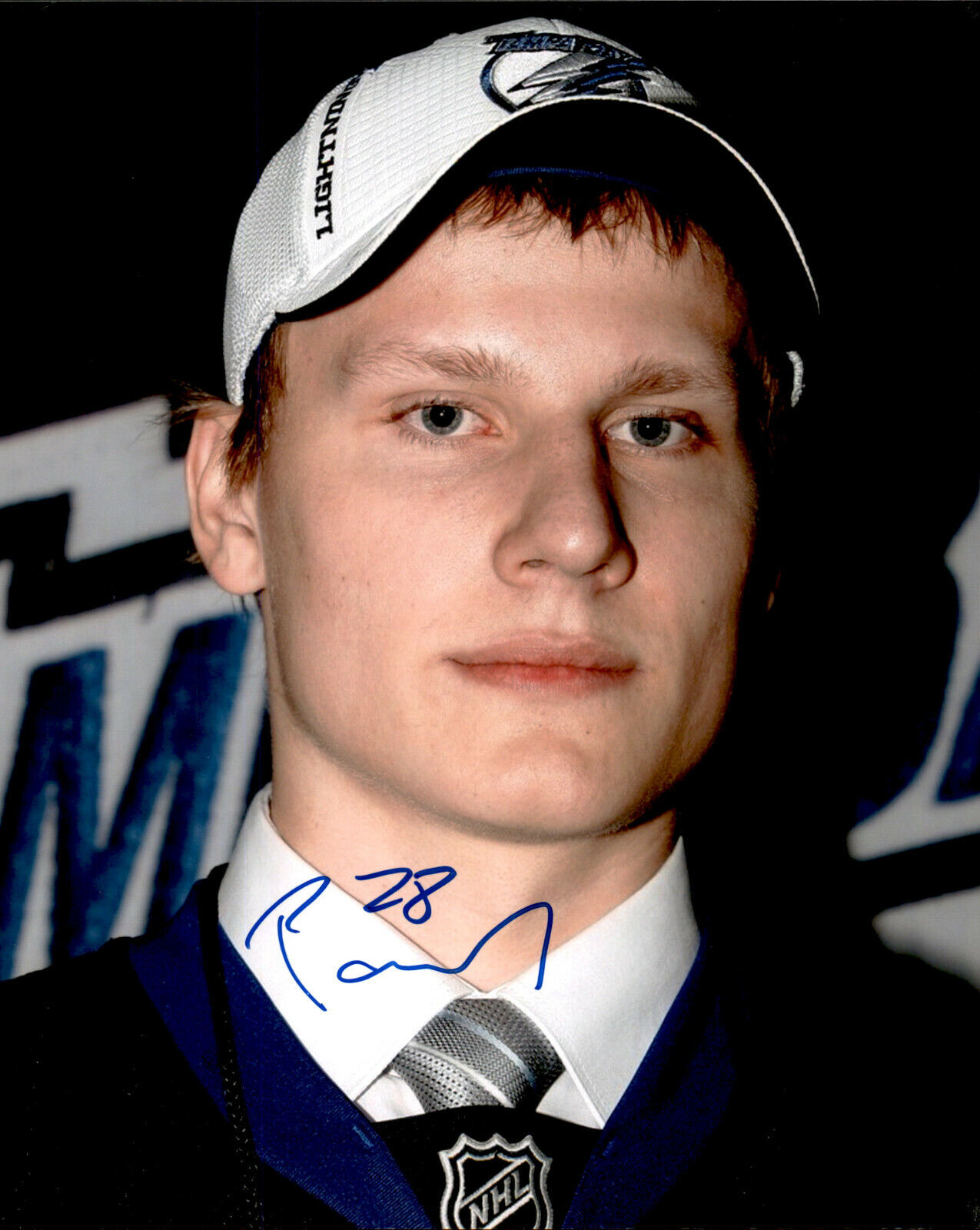 Richard Panik SIGNED 8x10 Photo Poster painting TAMPA BAY LIGHTNING