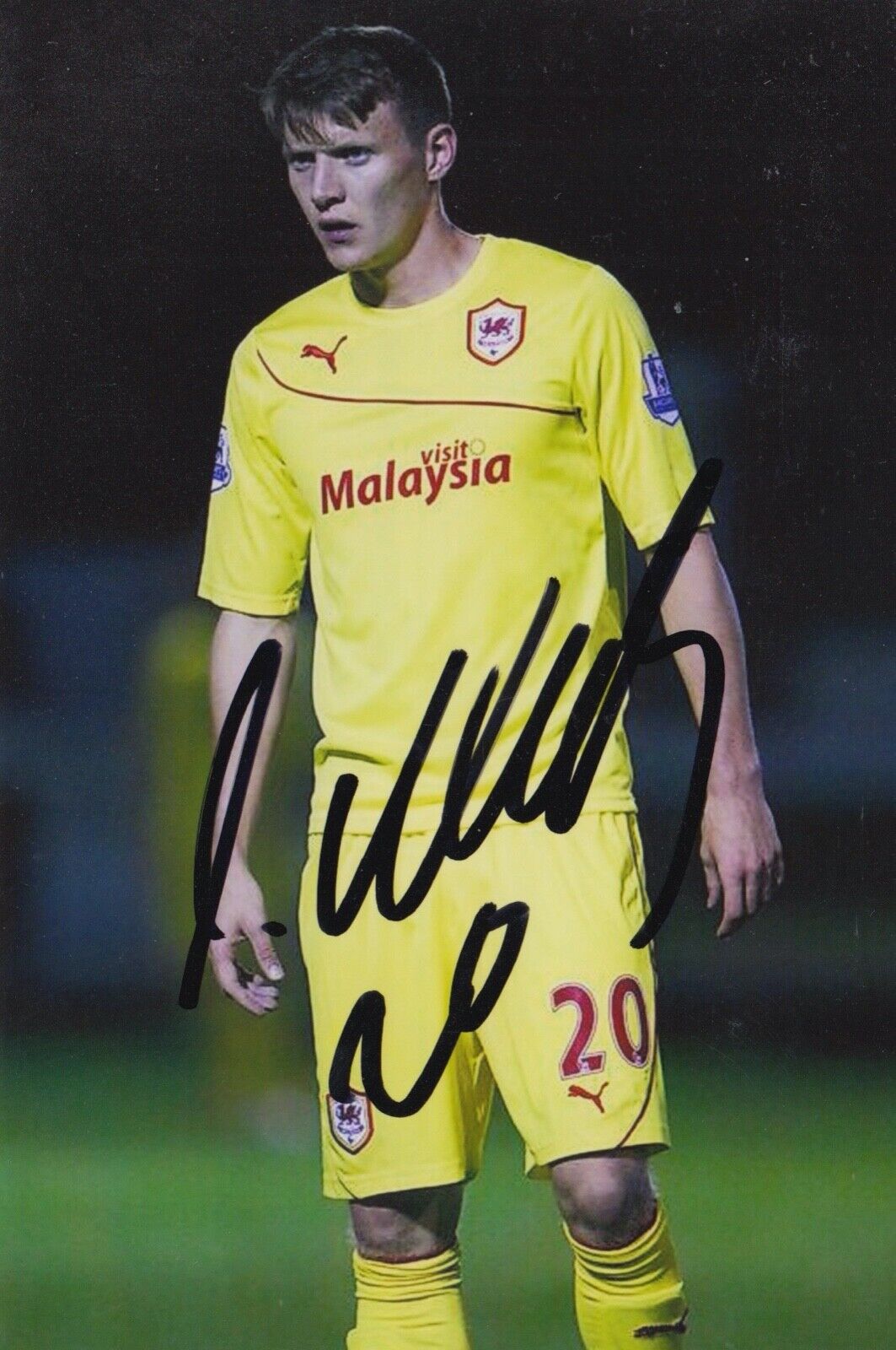 JOE MASON HAND SIGNED 6X4 Photo Poster painting - FOOTBALL AUTOGRAPH - CARDIFF CITY.