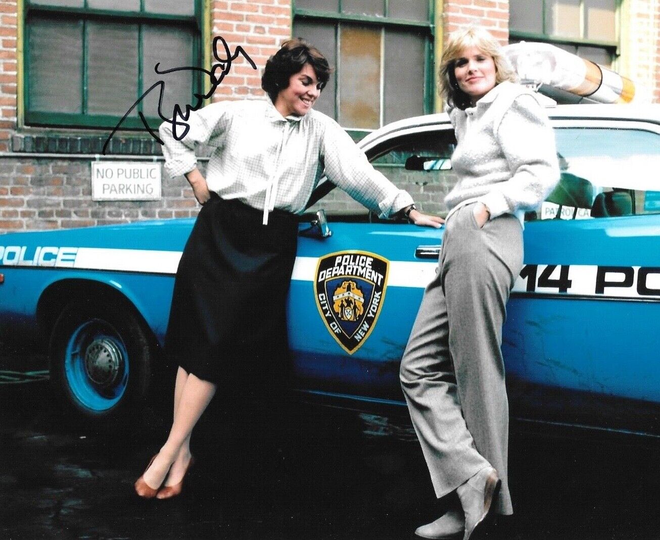 * TYNE DALY * signed 8x10 Photo Poster painting * CAGNEY & LACEY * COA * 2