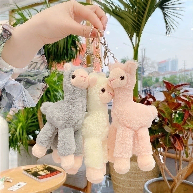 Minimalist Animal Pp Cotton Bag Pendant Keychain