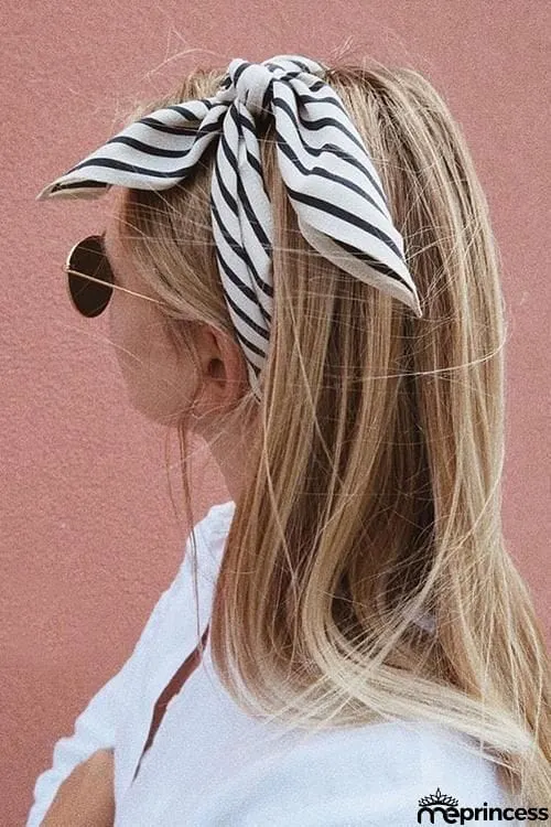 Simple Stripe Scarf