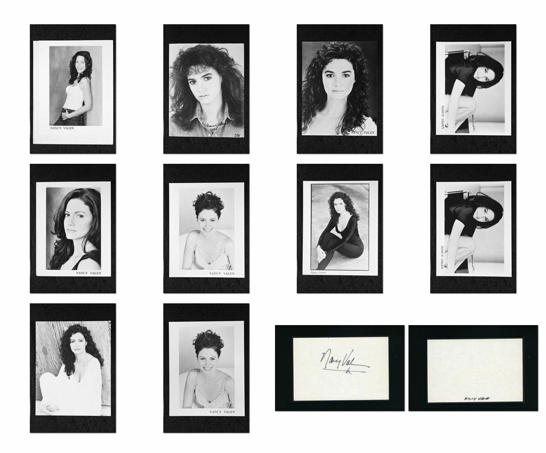 Nancy Valen - Signed Autograph and Headshot Photo Poster painting set - Black Scorpion