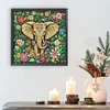 DIY Partial Special Shaped Drill Diamond Painting-Elephant