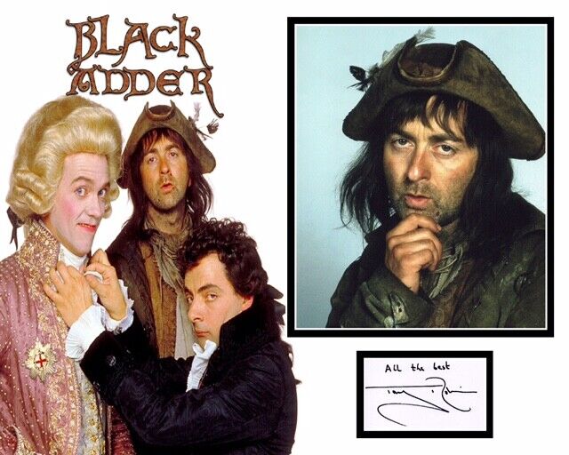 TONY ROBINSON SIGNED BLACKADDER Photo Poster painting MOUNT UACC REG 242