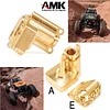 AMK UTB18 Brass Counter Weight Axle Housing for Axial RC Crawler 1/18 UTB18 Capra Unlimited Trail Buggy RTR Upgrade Part (Front Axle 3in1)