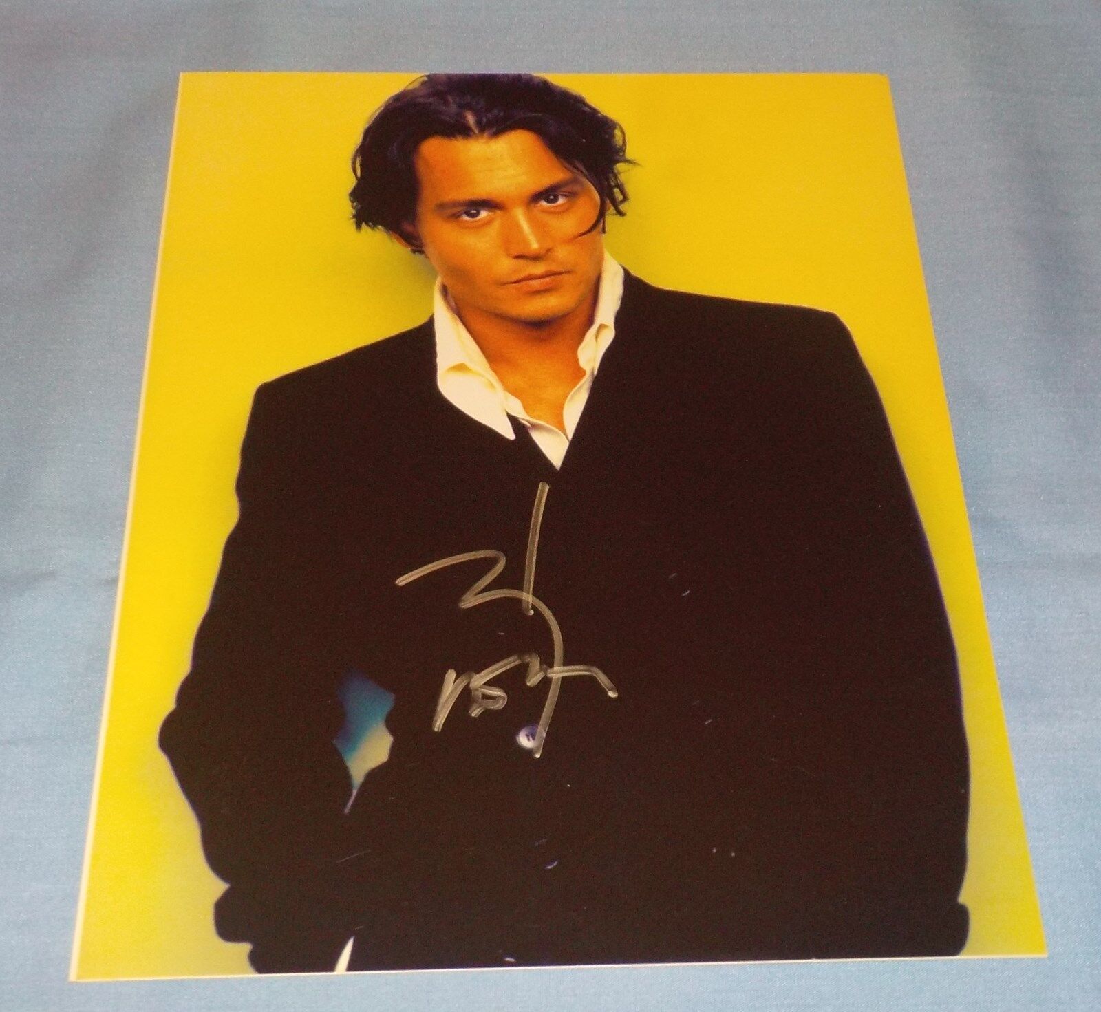 Johnny Depp Signed Autographed 8x10 Photo Poster painting Movie TV Actor