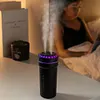 300ml Double Spray Car Mini Humidifier with Mood Light Pickup Dynamic Humidifier