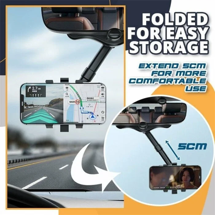 Petrichom Phone Holder (Father's Day Hot Sale Now--40%OFF)Rotatable Retractable Car Phone Holder(Buy 2 Get Free Shipping)