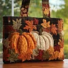 Autumn Pumpkin Quilted Tote Bag GFTOHD8771🔥All items are shipped in a default size of 15x14 inches.