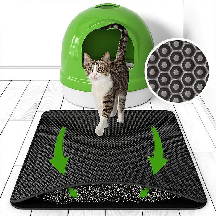 Non-Slip Cat Litter Mat | 168DEAL