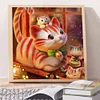 Diamond Painting -DIY Round Drill Cute Cat