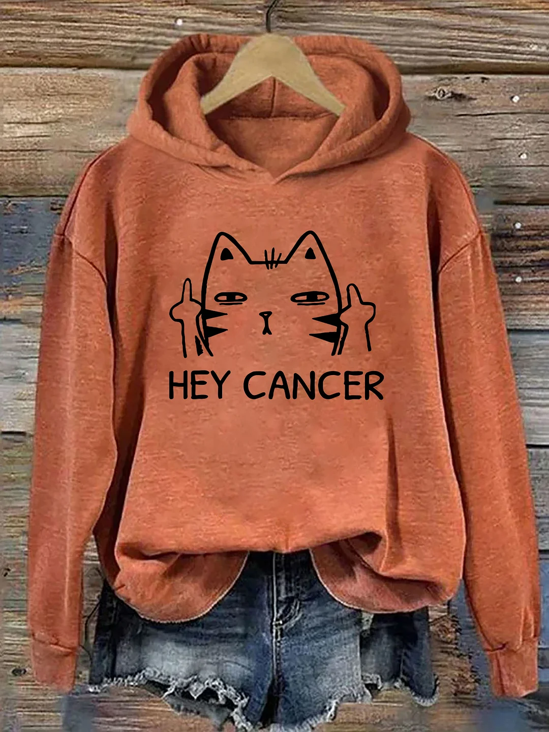 Hey Cancer Hoodie