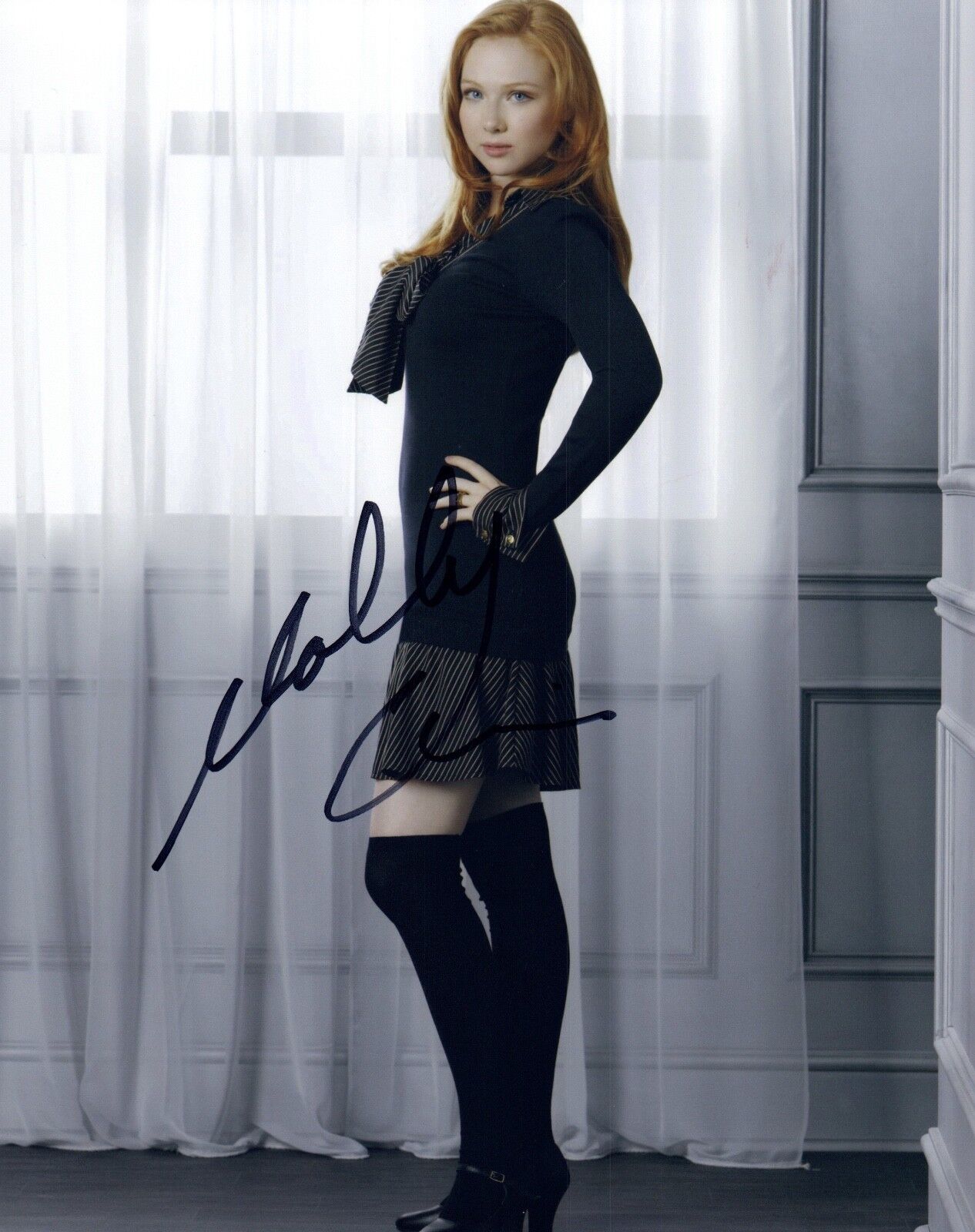 Molly Quinn Signed Autographed 8x10 Photo Poster painting CASTLE Actress COA