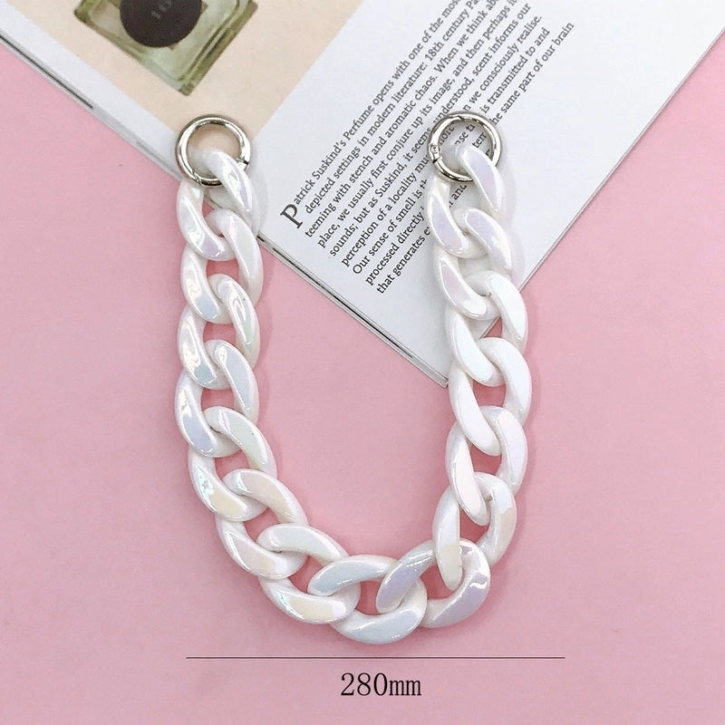 Retro Classic Style Geometric Arylic Mobile Phone Chain