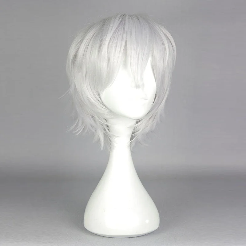 DanMachi Is It Wrong To Try To Pick Up Girls In A Dungeon? Bell Cranel Silver White Cosplay Wig