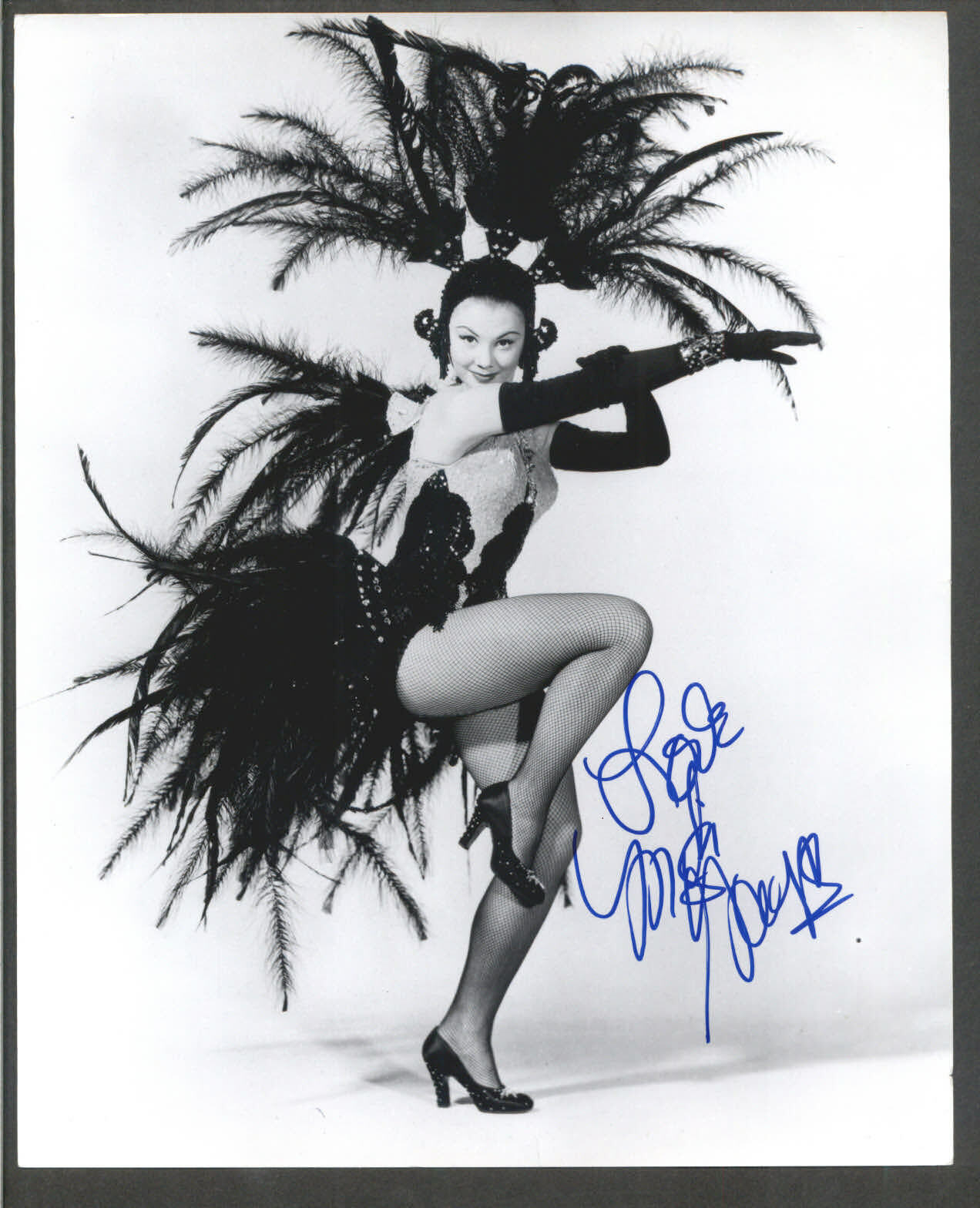 Mitzi Gaynor - Signed Vintage Celebrity Autograph Photo Poster painting - South Pacific