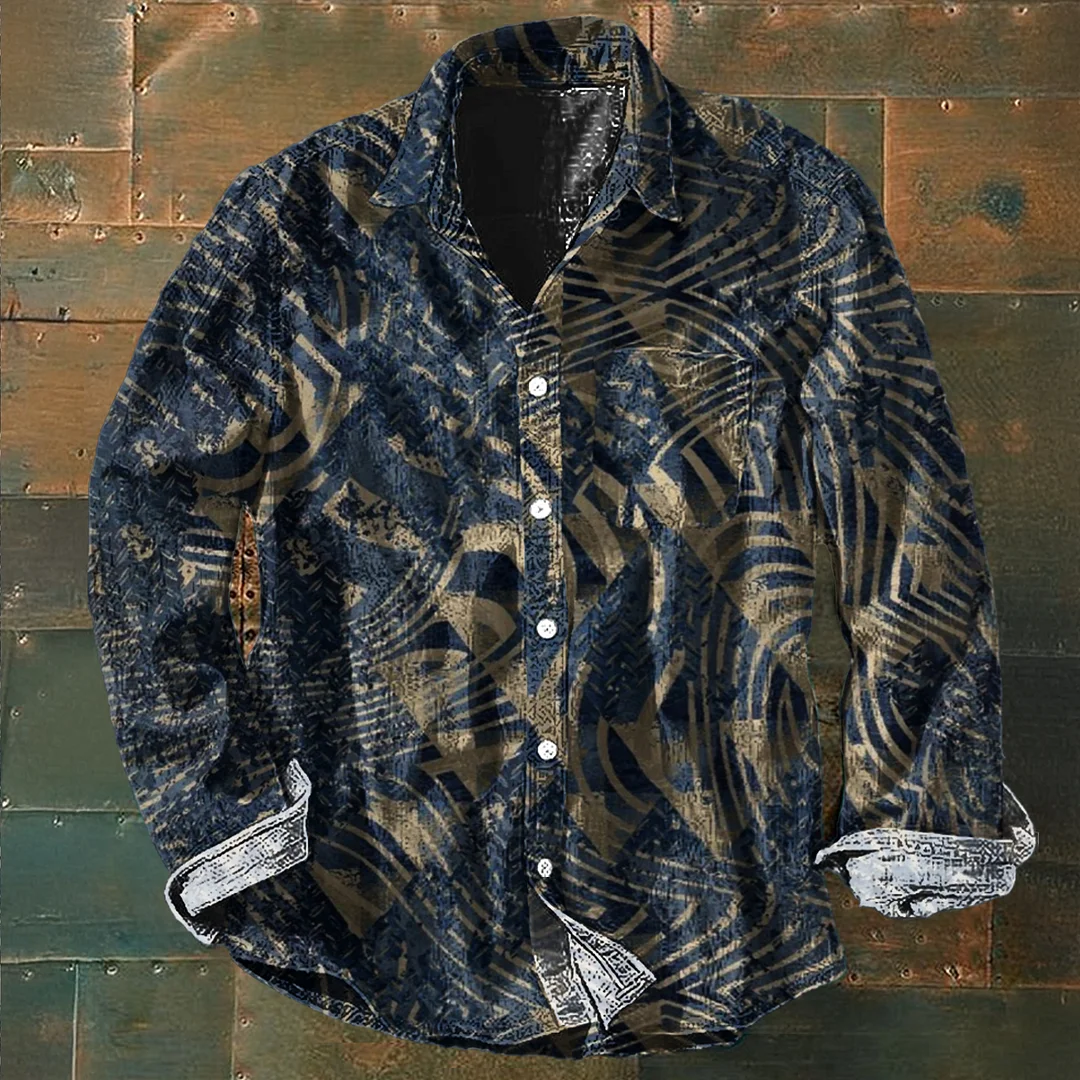 Unique Designer-Inspired Vibrant Painted Look Shirt