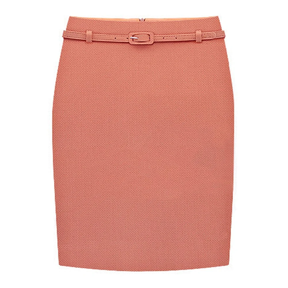 Business Work Wear 2019 Fashion Women Skirts Long Mid-calf Length High Waist Pencil Formal Woman Skirt S - XXL Office Lady Skirt