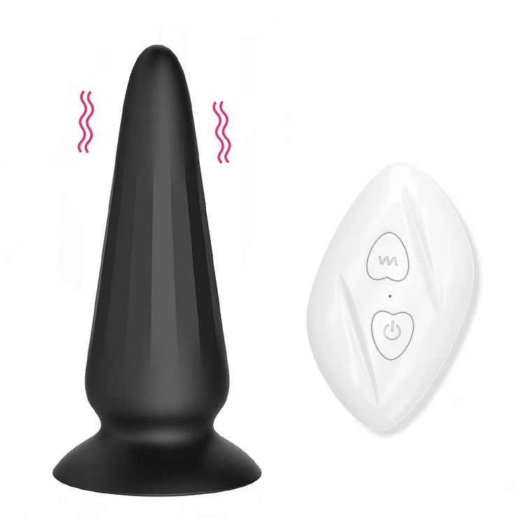 Vibration Wireless Remote Control Silicone Backyard Anal Plug