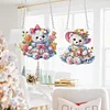2 PCS Flower Bear - 5D DIY Pendant