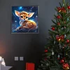 Diamond Painting-DIY Full Round Drill Glowing Deer(40*40 CM)