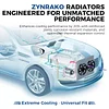 Zynrako Engine Coolant Radiator Aluminum Compatible with Dodge Grand Caravan 2008-2020, Chrysler Town & Country 2008-2016, VW Routan 2009-2014, Ram C/V 2012-2015 Replace OE# CH3010345, 4677751AA