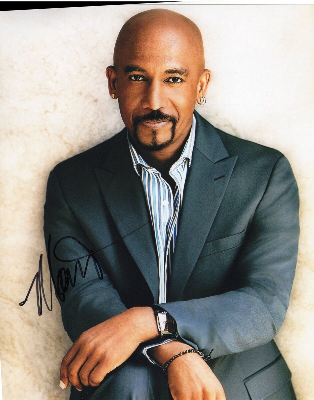 Montell Williams Daytime Talk Show Host TV Signed 8x10 Photo Poster painting w/COA