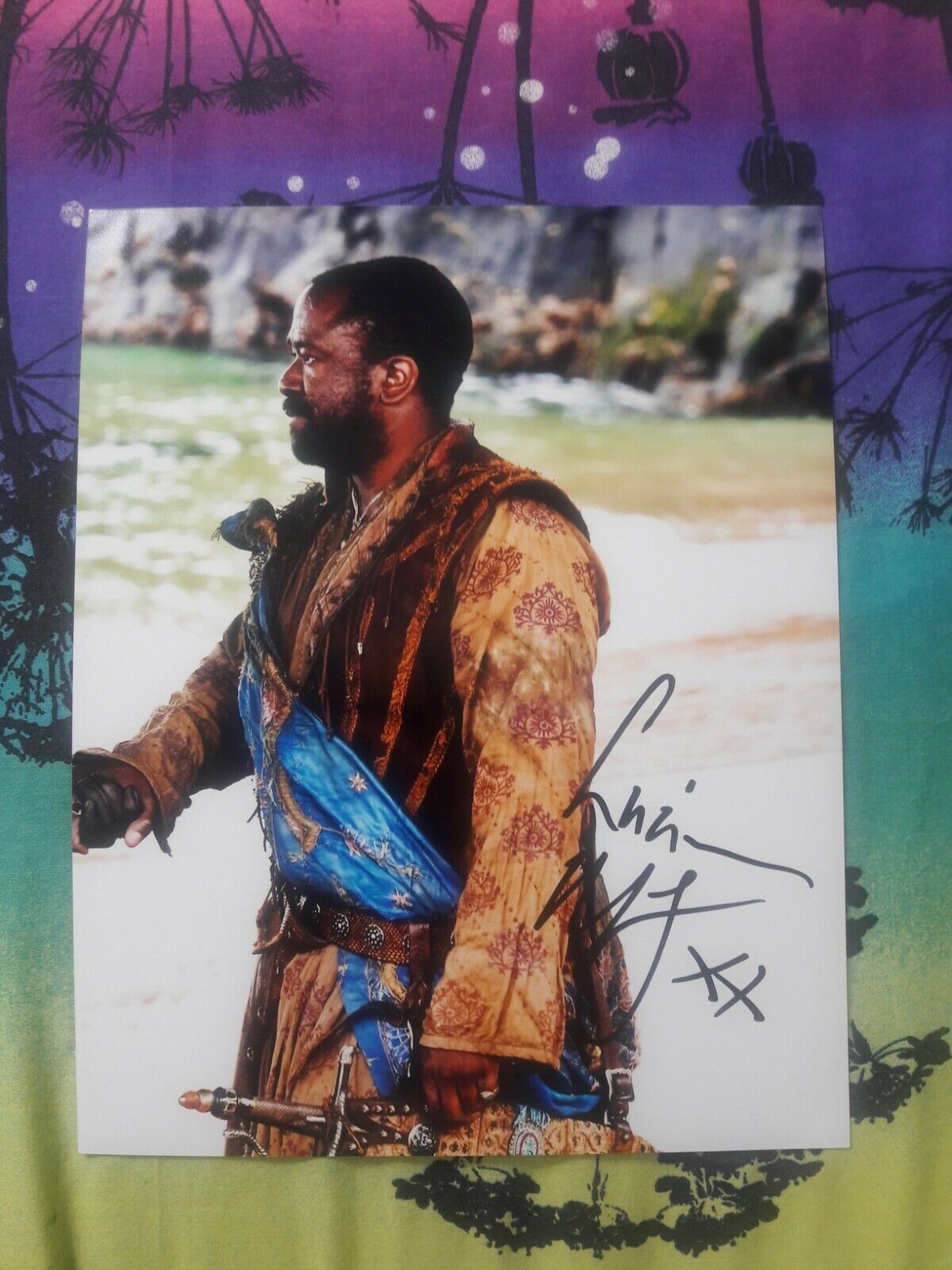 Lucian Msamati Autograph - signed GOT Photo Poster painting as Salladhor Saan - Game Of Thrones