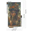 Diamond Painting -DIY Round Drill Girl(40x70cm)