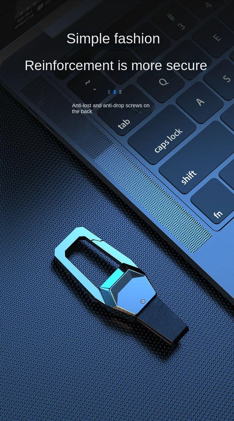 Mecha style car keychain