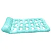 Inflatable Pool Float Lounger with Headrest PVC Air Mattress for Lake Beach