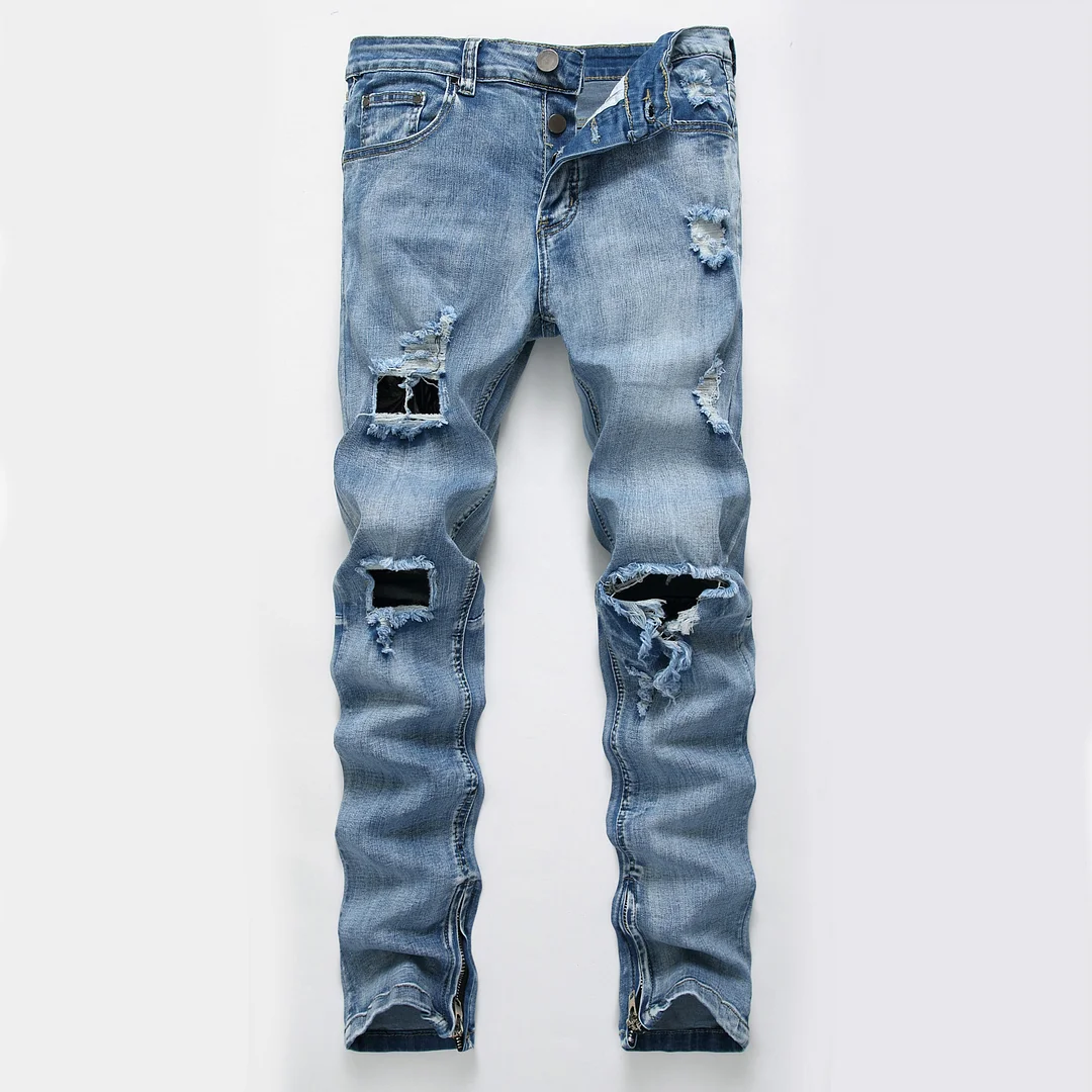 Men's Ripped Byker Jeans
