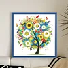 Lucky Tree-Partial 9CT Stamped Cross Stitch Bead Embroidery 55*55cm