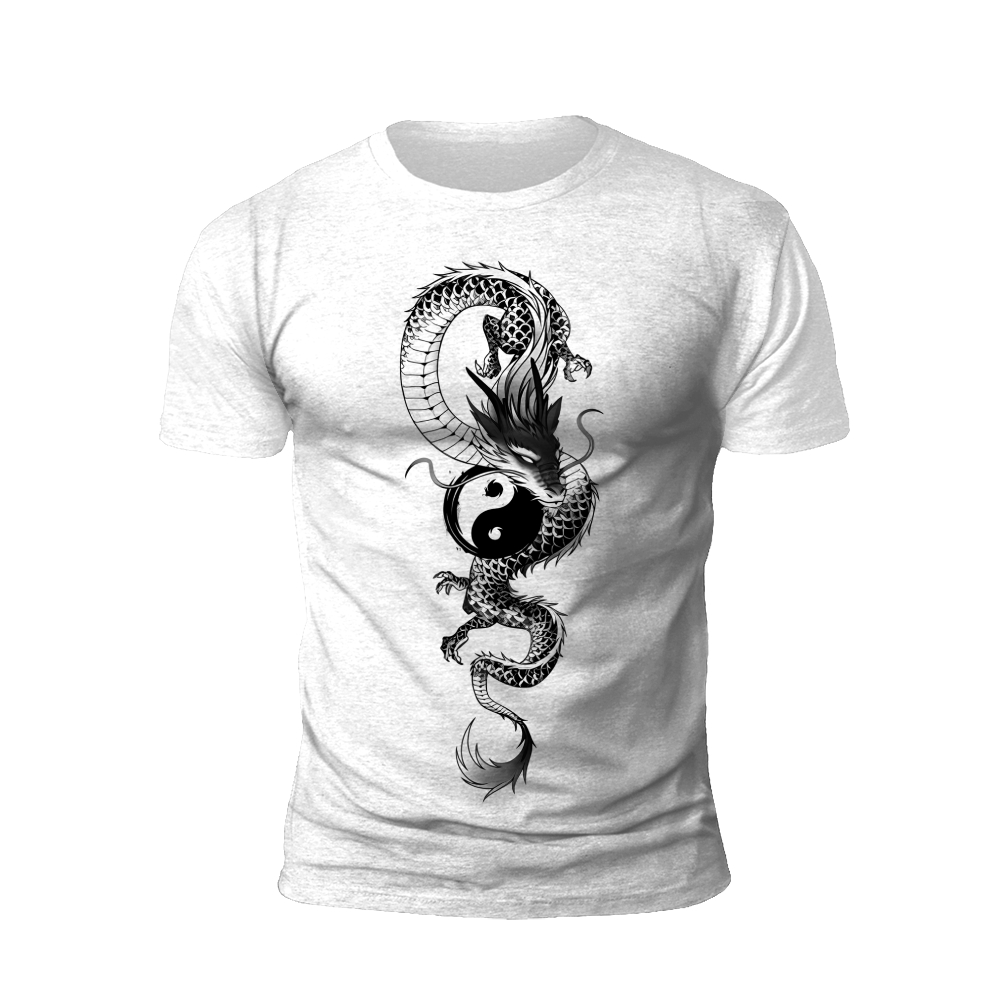 Yin Yang Dragon T-Shirt