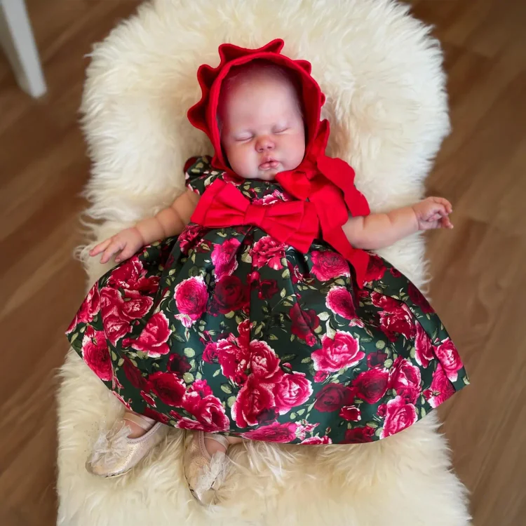  20" Cute Realistic Handmade Sleeping Girl Reborn Baby Doll Natora ,Play with Children - Reborndollsshop®-Reborndollsshop®