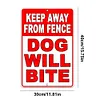 Dog Warning - Metal Tin Signs(8*12Inch/12*16Inch) - Animal