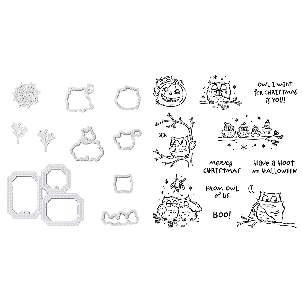 

Halloween (Cutting Die+Seal) - Paper Craft Cutting Dies, 501 Original