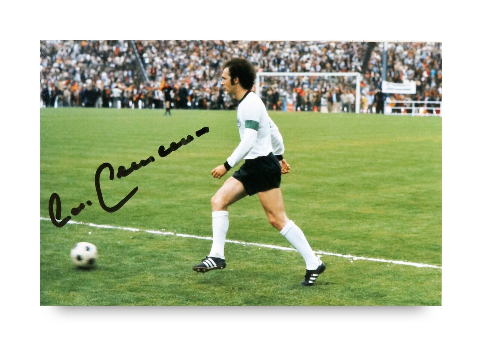 Franz Beckenbauer Signed 6x4 Photo Poster painting Germany Bayern Munich Genuine Autograph + COA