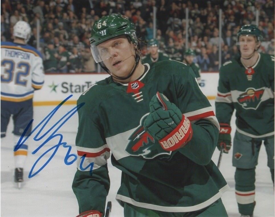 Minnesota Wild Mikael Granlund Autographed 8x10 Photo Poster painting COA