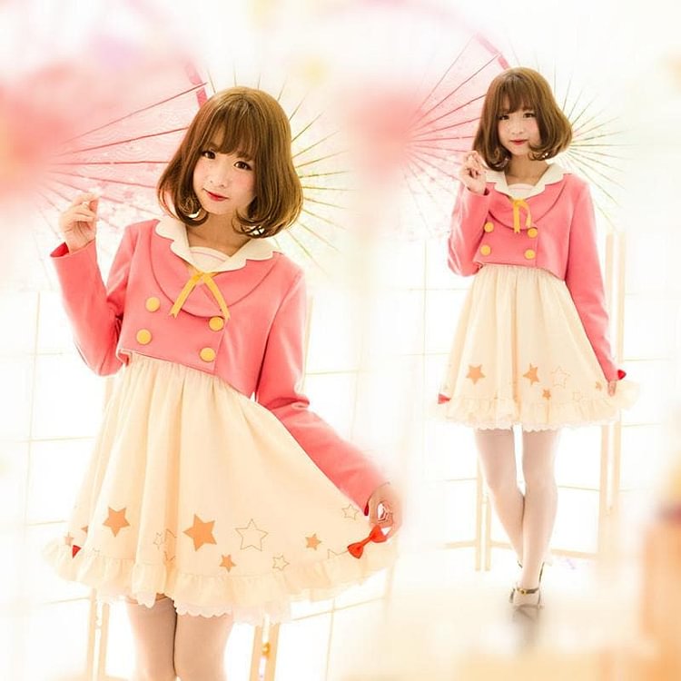 Final Stock! Star Magic Girl Dress/ Coat SP154652