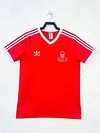 Joyfball 1977-1980 Retro Nottingham Forest Home Football Shirt