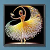 Jupe de danse fille-sp&eacute;cial en forme de peinture de diamant-30 * 30cm