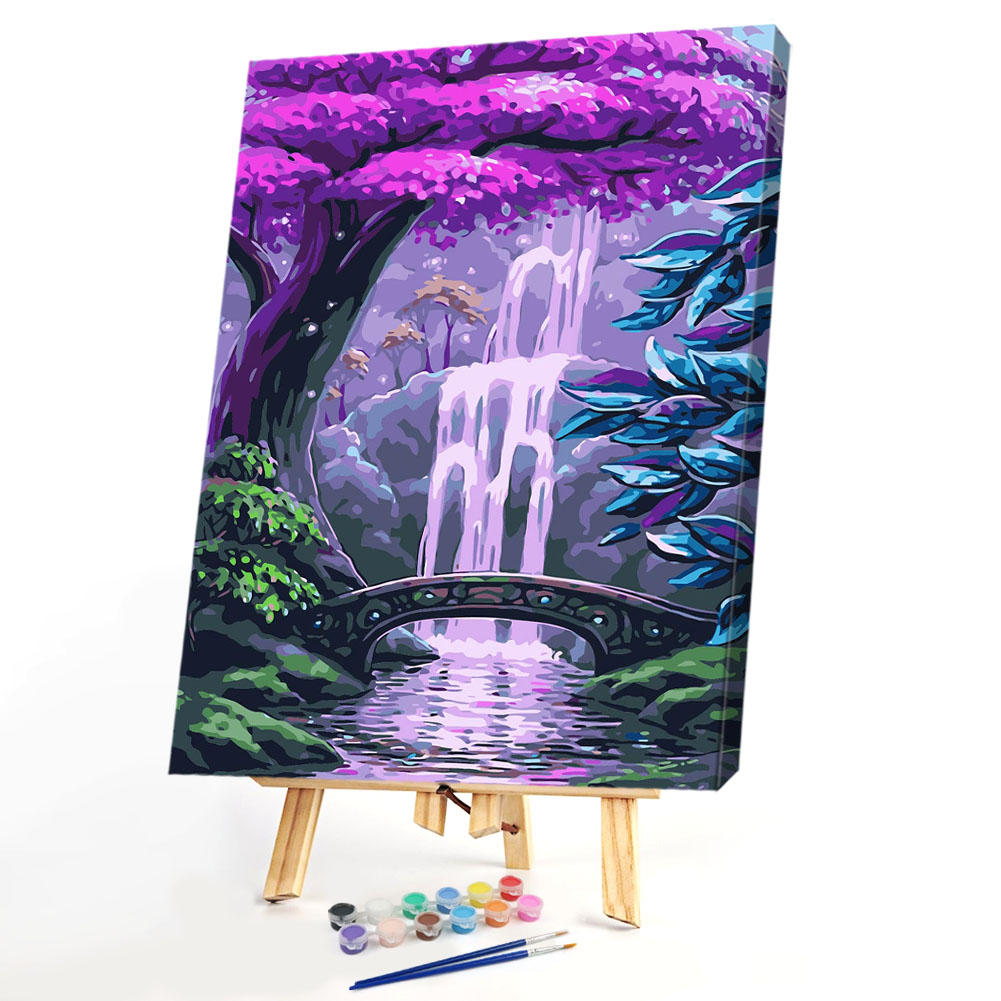 

40*50CM Paint By Numbers-Waterfall, 501 Original