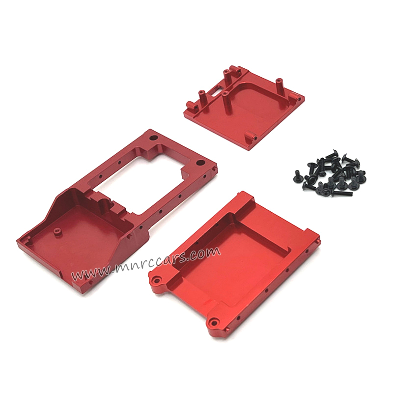 MN Model MN168 Upgrade Parts Metal Front Compartment Rear Compartment Motor mount